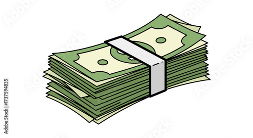 Financial Wealth Vector Icon