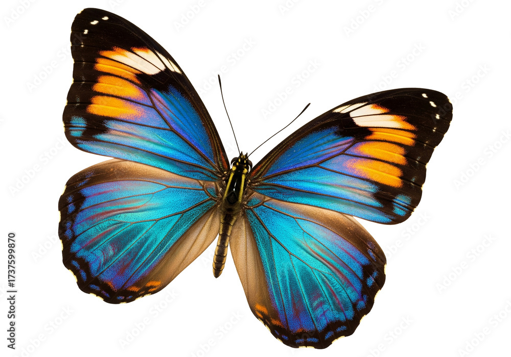 Obraz premium Butterfly with transparent png background