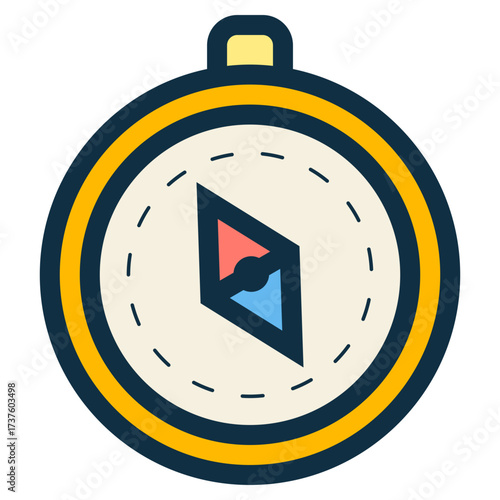 wind direction compass icon
