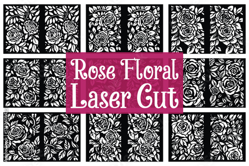 Rose Pattern Laser Cut Ornament