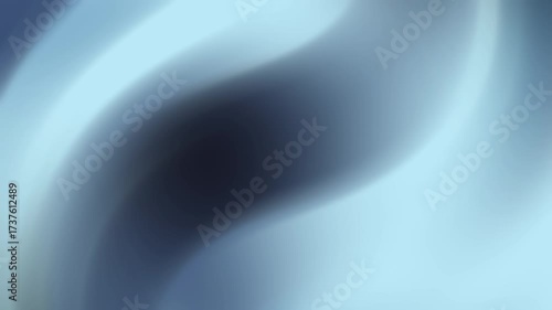 Abstract blue flowing shape suitable for backgrounds, web design, branding, and marketing materials with a modern and dynamic aesthetic.