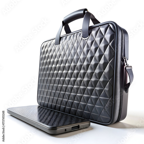 slim modern laptop bag waterproof texture futur