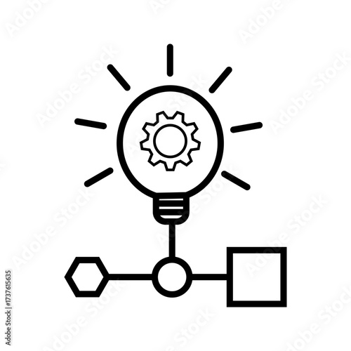 Business architecture icon collection 