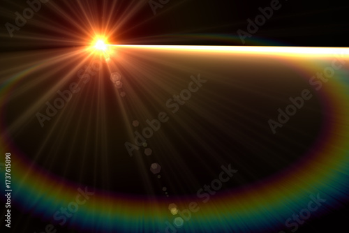 Light and shadow materials, halo