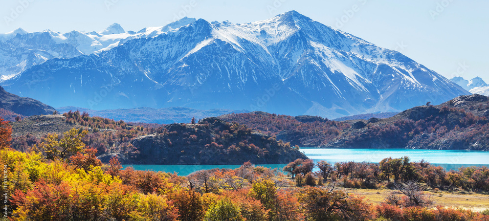 Obraz premium Autumn in Patagonia