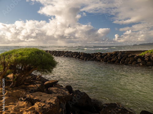 beach and sea