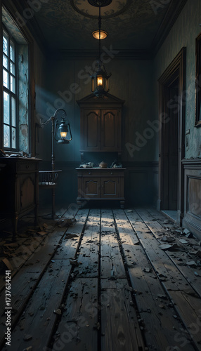 old abandoned room