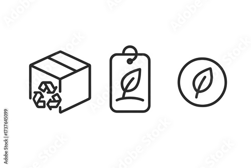 Sustainable packaging and eco-friendly product labels for environmental responsibility