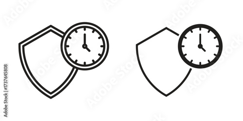 Long term icon art in black and white