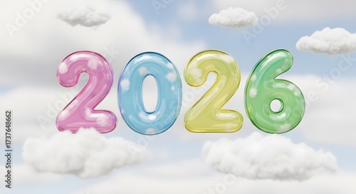 Whimsical 2026 New Year Celebration