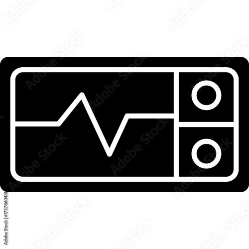 Defibrillator Icon Vector Element