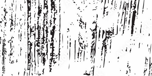 Abstract grunge texture background with black ink splatter and paint splashes creating a dirty vector pattern for design illustration.