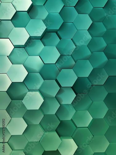Teal gradient abstract pattern