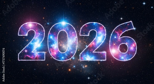 Year 2026 Cosmic Galaxy Future