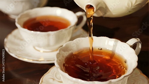 Warm and Cozy Tea Time with Traditional Japanese Teapot 