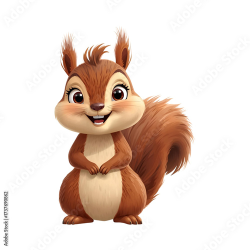 squirrel with nut