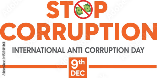 International Anti Corruption Day with a strong message to stop illicit money.