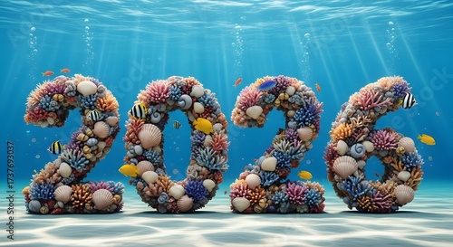 2026 Coral Reef New Year Underwater Celebration
