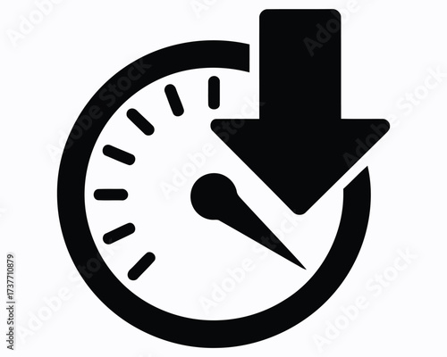 Depicting Productivity and Progress A Symbol of Time Management Efficiency Illustrating the Concept of Getting Things Done Reducing Time Pressure