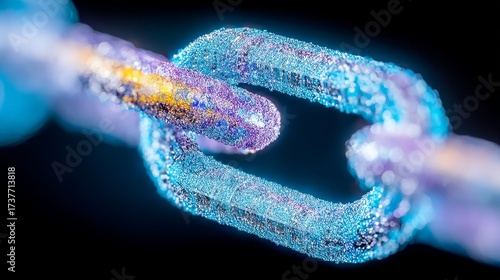 Blue dna helix genetics molecular biology visualization stunning molecular dna helix structure on a vibrant blue background