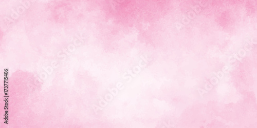 pink watercolor background abstract texture,flyer, poster, banner and cover design. Hand drawn flower illustration for Valentines Day.Soft pastel pink watercolour background painted on white paper tex