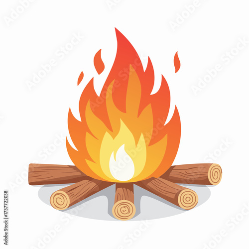 fire and flames