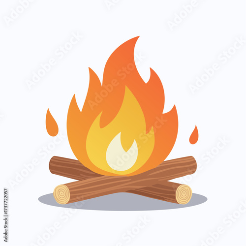 fire in a circle