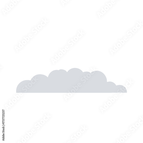 Gray Cloud Formation in the Sky, Weather Phenomenon, Atmospheric Moisture.