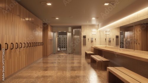 A Detailed Image of a Clean and Organized Gym