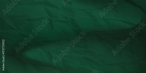 Green Abstract Crumpled Texture Background For Design Projects And Presentations Emerald Green Backdrop
