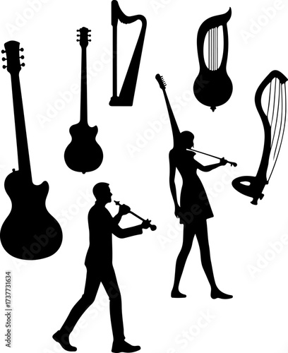 Acoustic and Electric String Instruments Collection bUNDLE