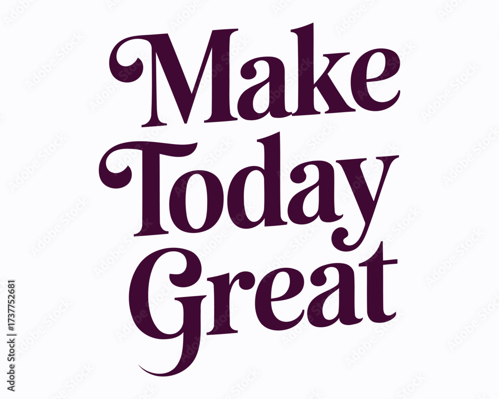 Fototapeta premium Empowering and Motivational Typography Art Featuring 