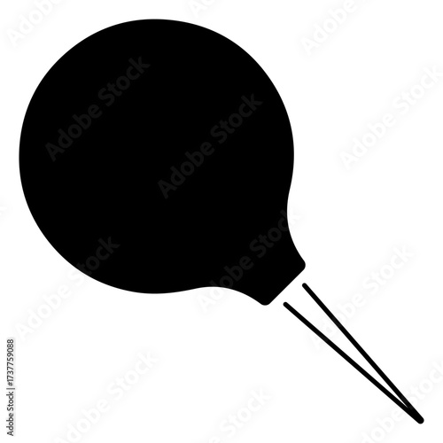 enema icon isolated on white background, vector illustration.
