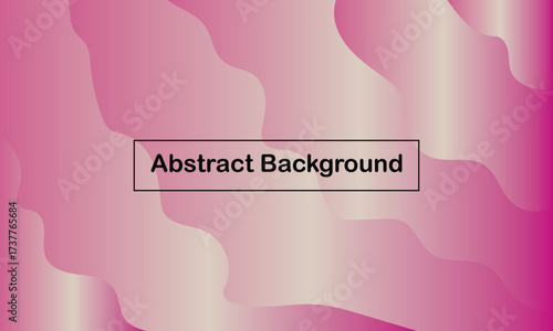 Abstract Pink Gradient Waves