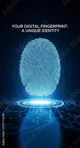 Digital Fingerprint - A Unique Identity in the Modern Technological World.