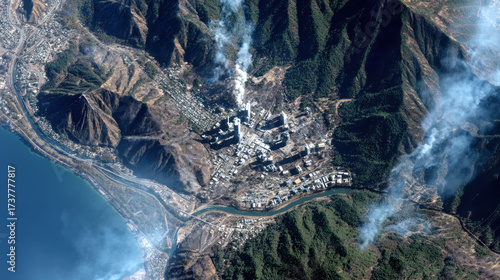 Use of satellite data for forest fire damage assessment
