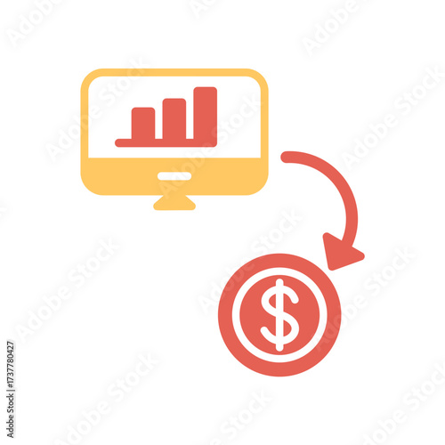 Money Flow Icon Design