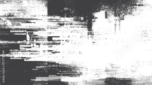 Grunge Textured Banner with Rough Edges and Speckled Overlay for Distressed Background Design