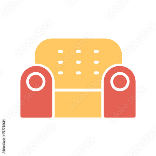 Armchair Icon Design