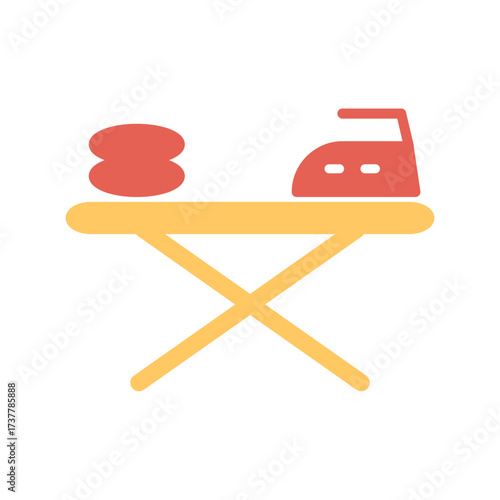 Iron Board Icon Design