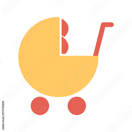 Baby Crib Icon Design