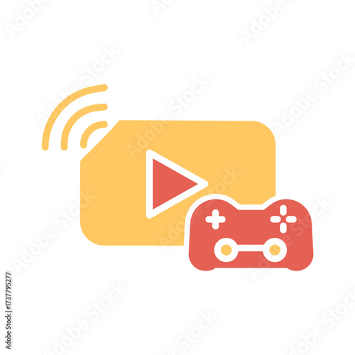 Gaming Streamer Icon Design