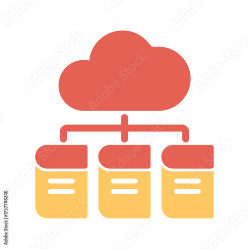 Digital Library Icon Design