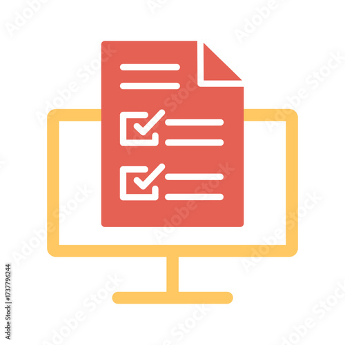 Digital Forms Icon Design