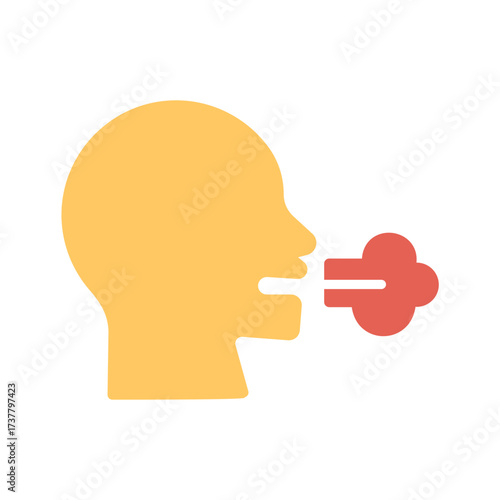 Bad Breath Icon Design