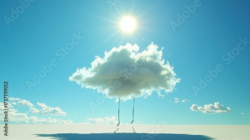 Cloud Swinging in a Clear Sky