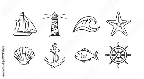 Vector art of nautical icon