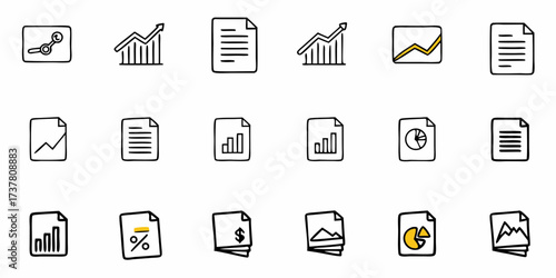 Boost your business with these charts and graphs, perfect for illustrating growth, trends, and financial data in presentations and reports about company performance