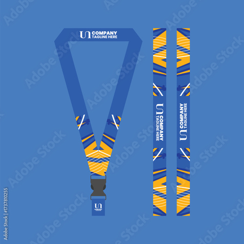 Office and company ID card lanyards
