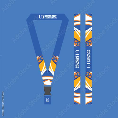 Office and company ID card lanyards